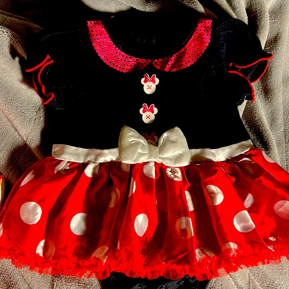 Mini mouse dress and slightly used